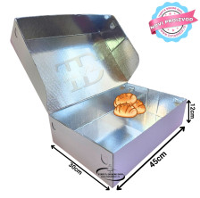 Torta Dekor Kutija Za Kolače - Peciva 30x45x12 sa Alu Folijom (Set 5kom)